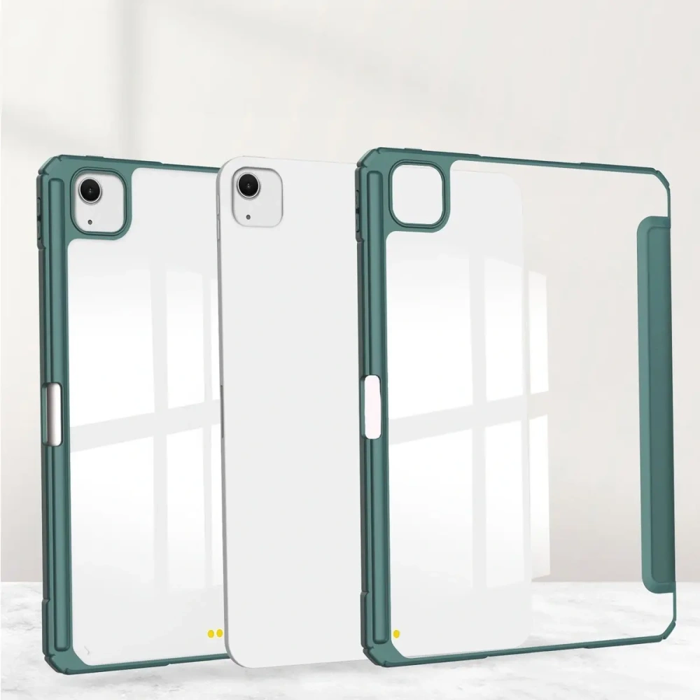 Hurtownia GSM - Bizon Case Tab Clear Matt Apple iPad Air 13" 2024 sötétzöld - BIZ5236 - {ean13} - Hurt