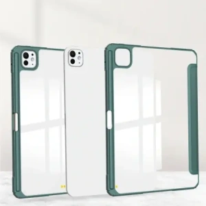 Hurtownia GSM - Bizon Case Tab Clear Matt Apple iPad Pro 13" 7. generáció 2024 sötétzöld - BIZ5237 - {ean13} - Hurt