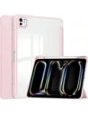 Bizon Case Tab Clear Matt Apple iPad Pro 13" 7. Generation 2024 pink