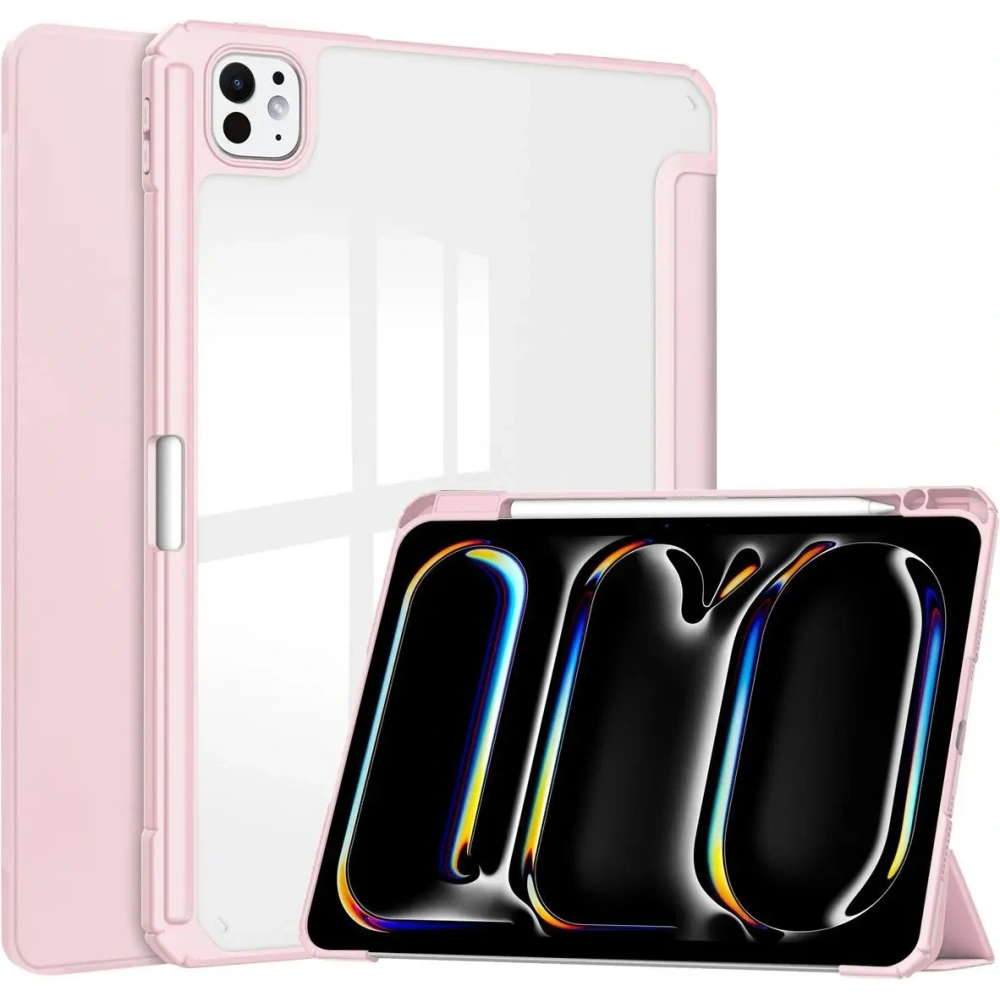 Hurtownia GSM - Bizon Case Tab Clear Matt Apple iPad Pro 13" 7. Generation 2024 pink - BIZ5238 - {ean13} - Hurt