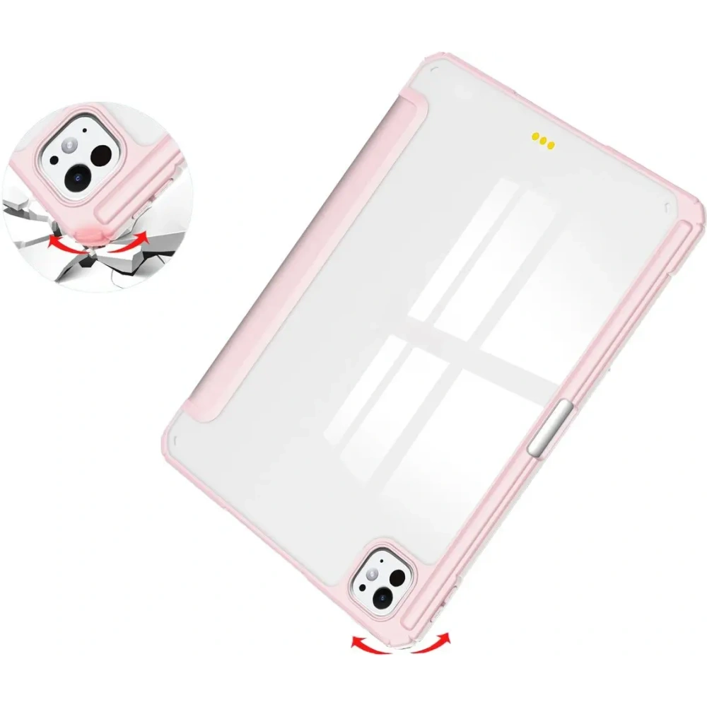Hurtownia GSM - Bizon Case Tab Clear Matt Apple iPad Pro 13" 7. Generation 2024 pink - BIZ5238 - {ean13} - Hurt