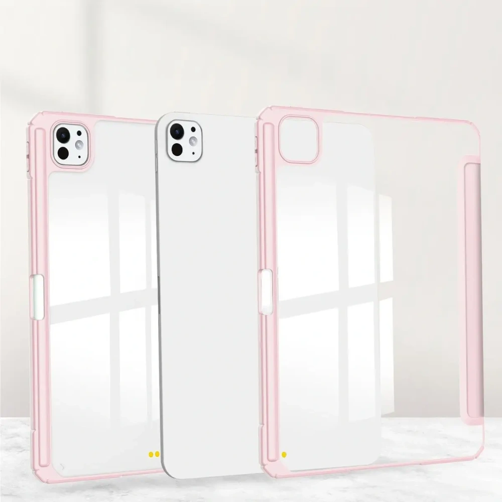 Hurtownia GSM - Bizon Case Tab Clear Matt Apple iPad Pro 13" 7. Generation 2024 pink - BIZ5238 - {ean13} - Hurt