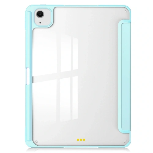 Etui Bizon Case Tab Clear Matt do iPad Air 13" 2024 błękitne