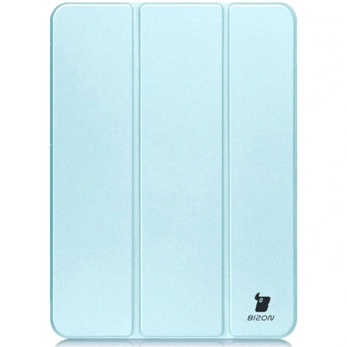 Etui Bizon Case Tab Clear Matt do iPad Air 13" 2024 błękitne