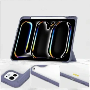 Hurtownia GSM - Bizon Case Tab Clear Matt Apple iPad Pro 13" 7. generáció 2024 levendula - BIZ5747 - {ean13} - Hurt