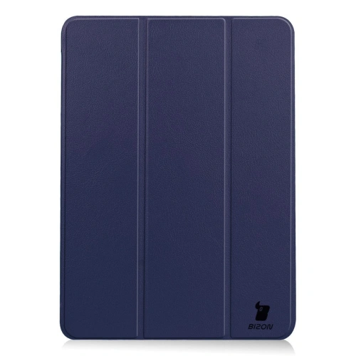 Etui Bizon Case Tab Croc do iPad Air 13" M2 2024 granatowe