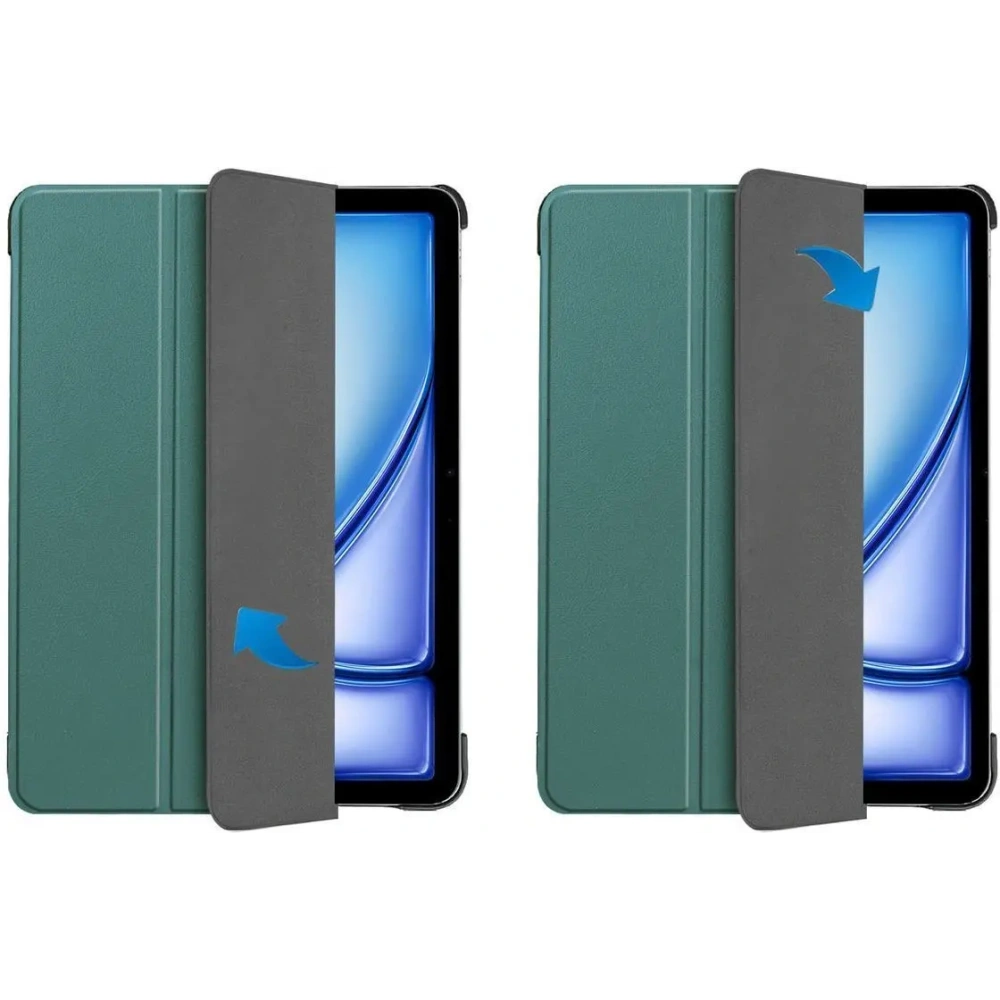 Wholesale Bizon Case Tab Croc Apple iPad Air 13" M2 2024 dark green - BIZ5750 - {ean13} - Hurt