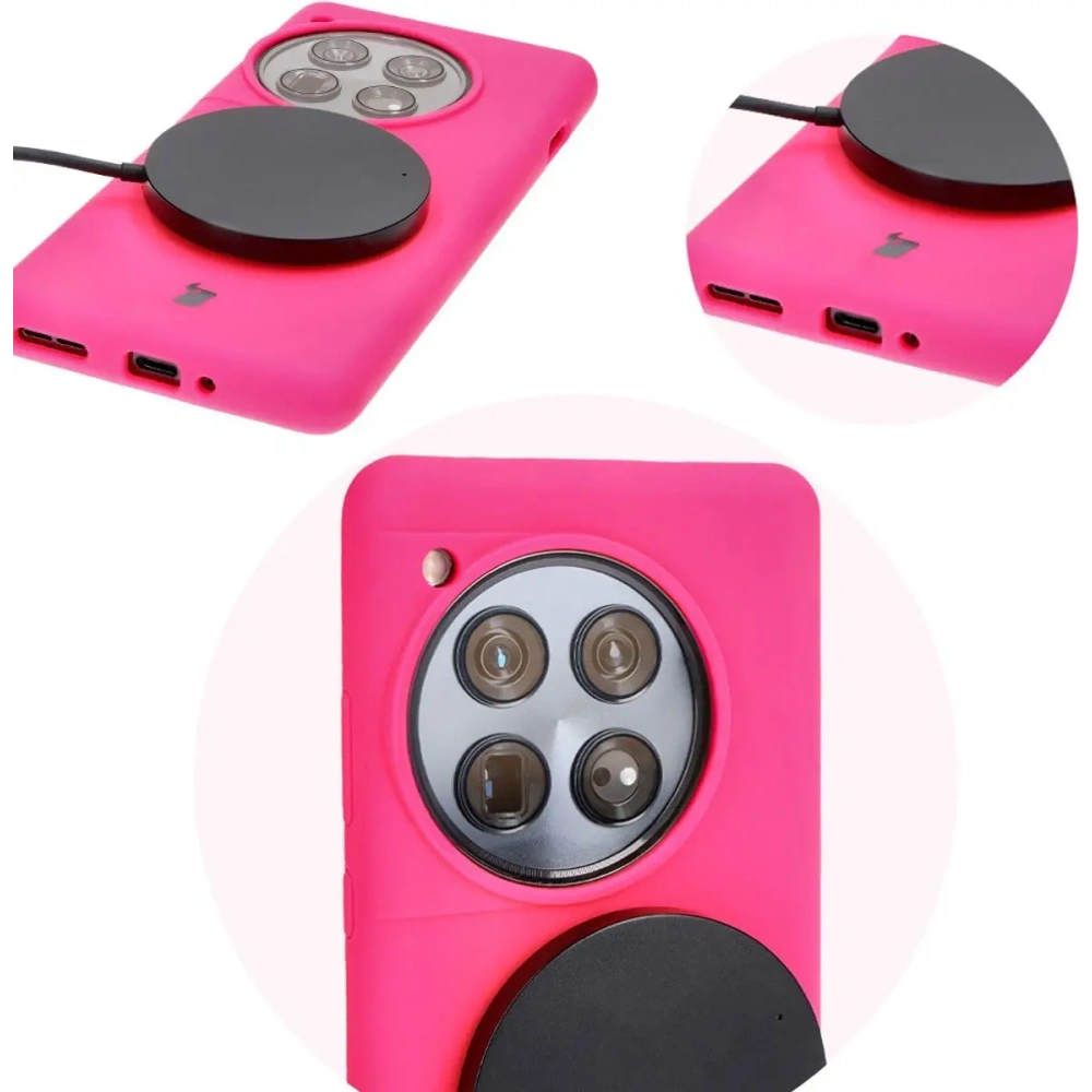 Wholesale Bizon Soft Case OnePlus 12 neon pink - BIZ5751 - {ean13} - Hurt