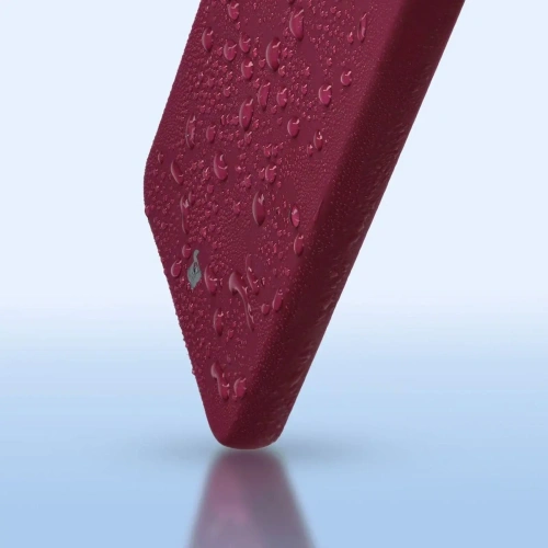 Silikonowe etui Bizon Soft Case do OnePlus 12R ciemnofioletowe