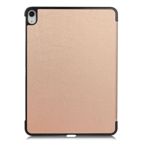 Etui Bizon Case Tab Croc do iPad Air 13" M2 2024 różowozłote