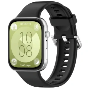 Wholesale Bizon Strap Watch Silicone Pro Huawei Watch Fit 3 black - BIZ5294 - {ean13} - Hurt
