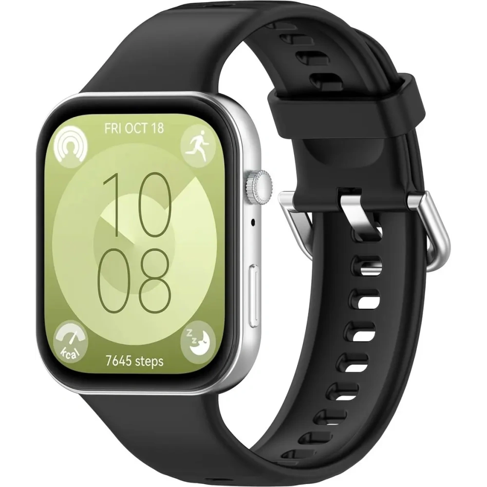 Hurtownia GSM - Bizon Strap Uhr Silikon Pro Huawei Watch Fit 3 schwarz - BIZ5294 - {ean13} - Hurt