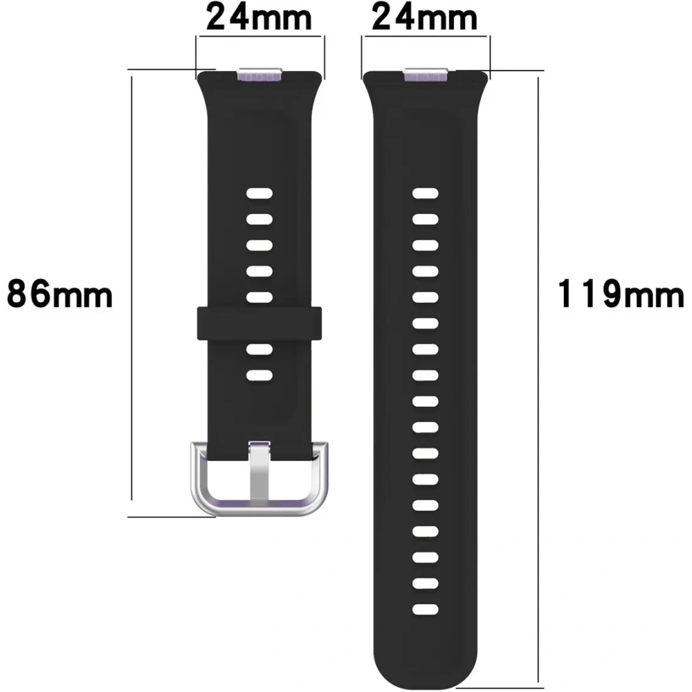 Hurtownia GSM - Bizon Strap Uhr Silikon Pro Huawei Watch Fit 3 schwarz - BIZ5294 - {ean13} - Hurt