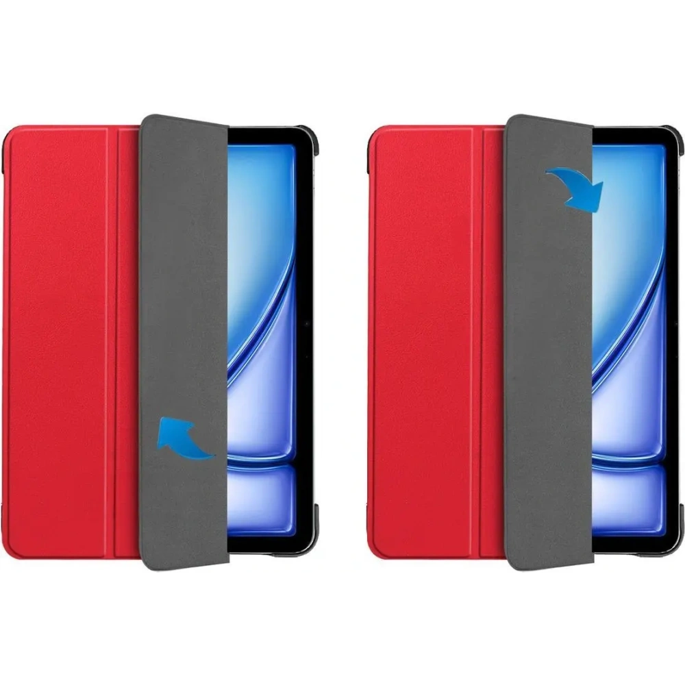 Hurtownia GSM - Etui Bizon Case Tab Croc do iPad Air 13" M2 2024 czerwone - BIZ5763 - {ean13} - Hurt