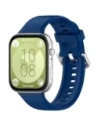 Bizon Strap Uhr Silikon Pro Huawei Uhr Fit 3 marineblau
