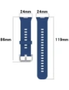Hurtownia GSM - Pasek Bizon Strap Watch Silicone Pro do Huawei Watch Fit 3 granatowy - BIZ5298 - {ean13} - Hurt