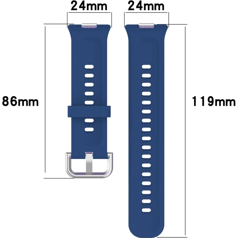 Hurtownia GSM - Pasek Bizon Strap Watch Silicone Pro do Huawei Watch Fit 3 granatowy - BIZ5298 - {ean13} - Hurt