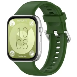 Wholesale Bizon Strap Watch Silicone Pro Huawei Watch Fit 3 dark green - BIZ5299 - {ean13} - Hurt