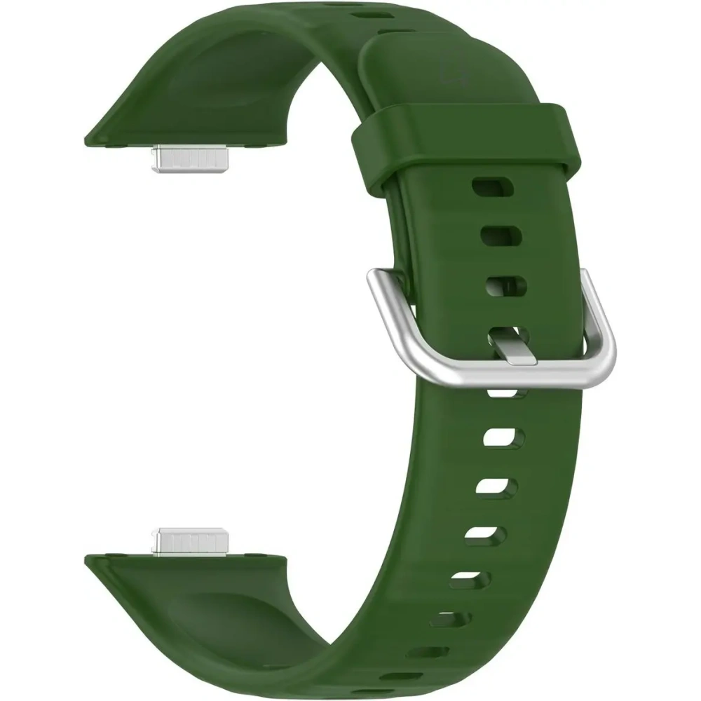 Hurtownia GSM - Pasek Bizon Strap Watch Silicone Pro do Huawei Watch Fit 3 ciemnozielony - BIZ5299 - {ean13} - Hurt