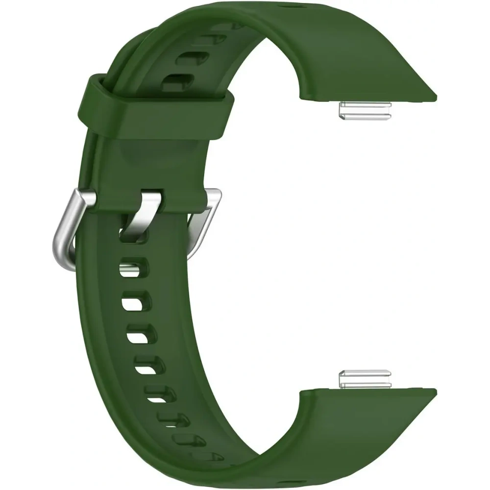 Hurtownia GSM - Pasek Bizon Strap Watch Silicone Pro do Huawei Watch Fit 3 ciemnozielony - BIZ5299 - {ean13} - Hurt