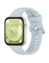 Ceas cu curea de silicon Bizon Pro Huawei Watch Fit 3 albastru deschis