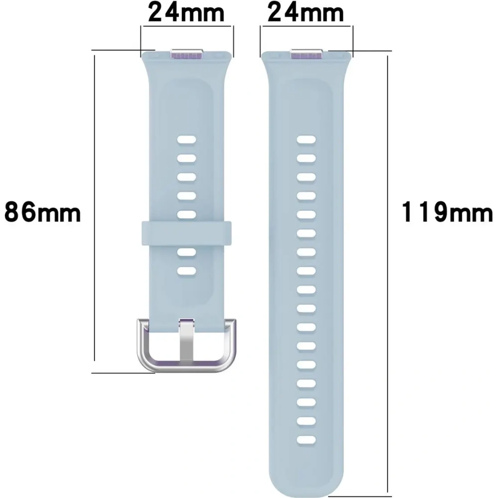 Hurtownia GSM - Pasek Bizon Strap Watch Silicone Pro do Huawei Watch Fit 3 jasnoniebieski - BIZ5300 - {ean13} - Hurt