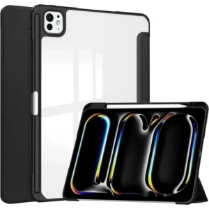 Hurtownia GSM - Bizon Case Tab Clear Matt Apple iPad Pro 13" 7. generációs 2024 fekete - BIZ5303 - {ean13} - Hurt