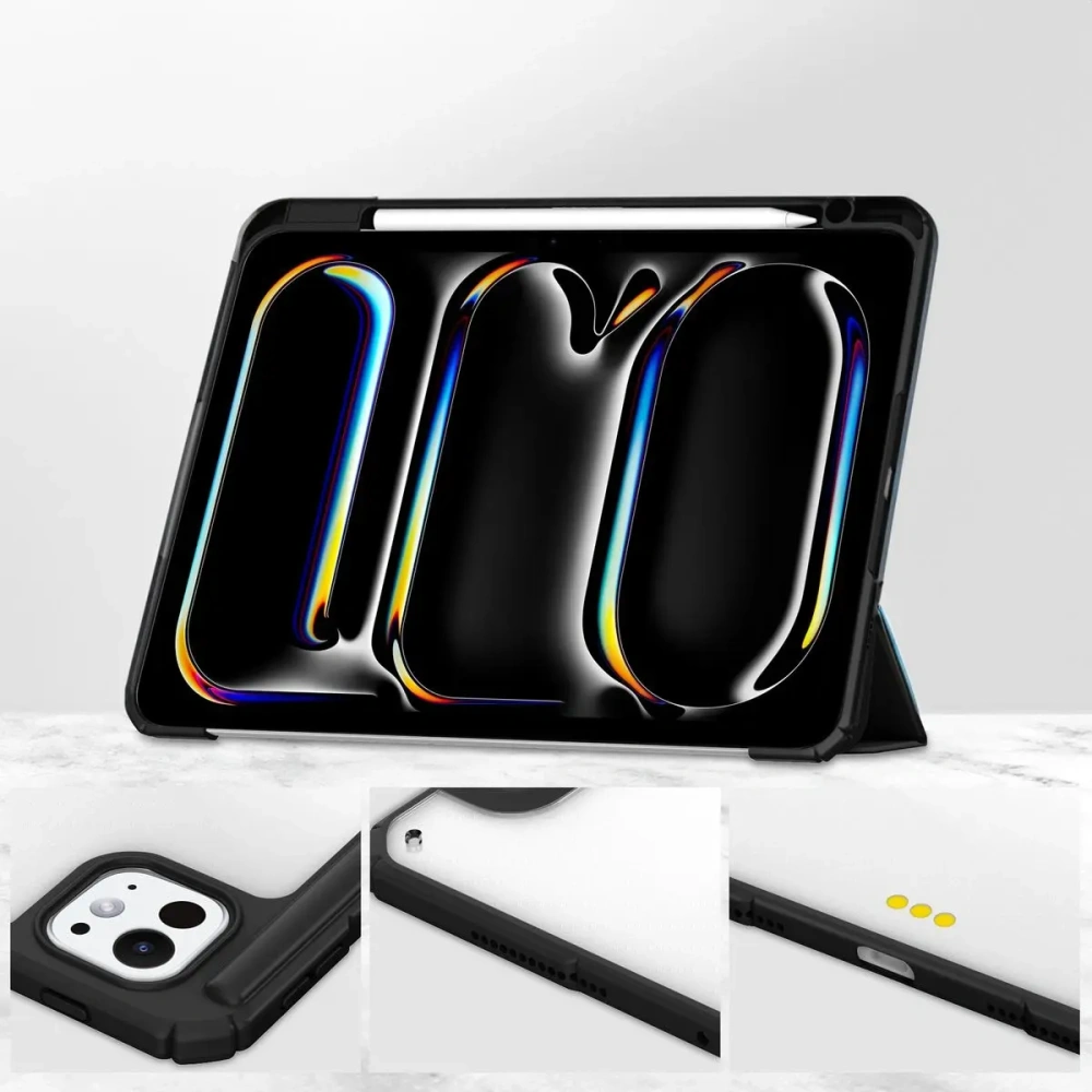 Hurtownia GSM - Bizon Case Tab Klar Matt Apple iPad Pro 13" 7. Gen. 2024 schwarz - BIZ5303 - {ean13} - Hurt