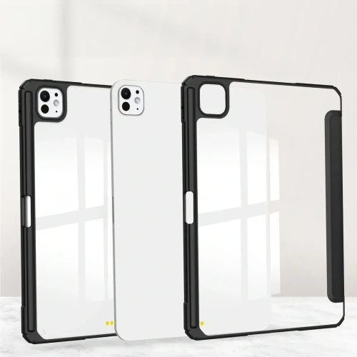 Etui Bizon Case Tab Clear Matt do iPad Pro 13" 7 gen. 2024 czarne