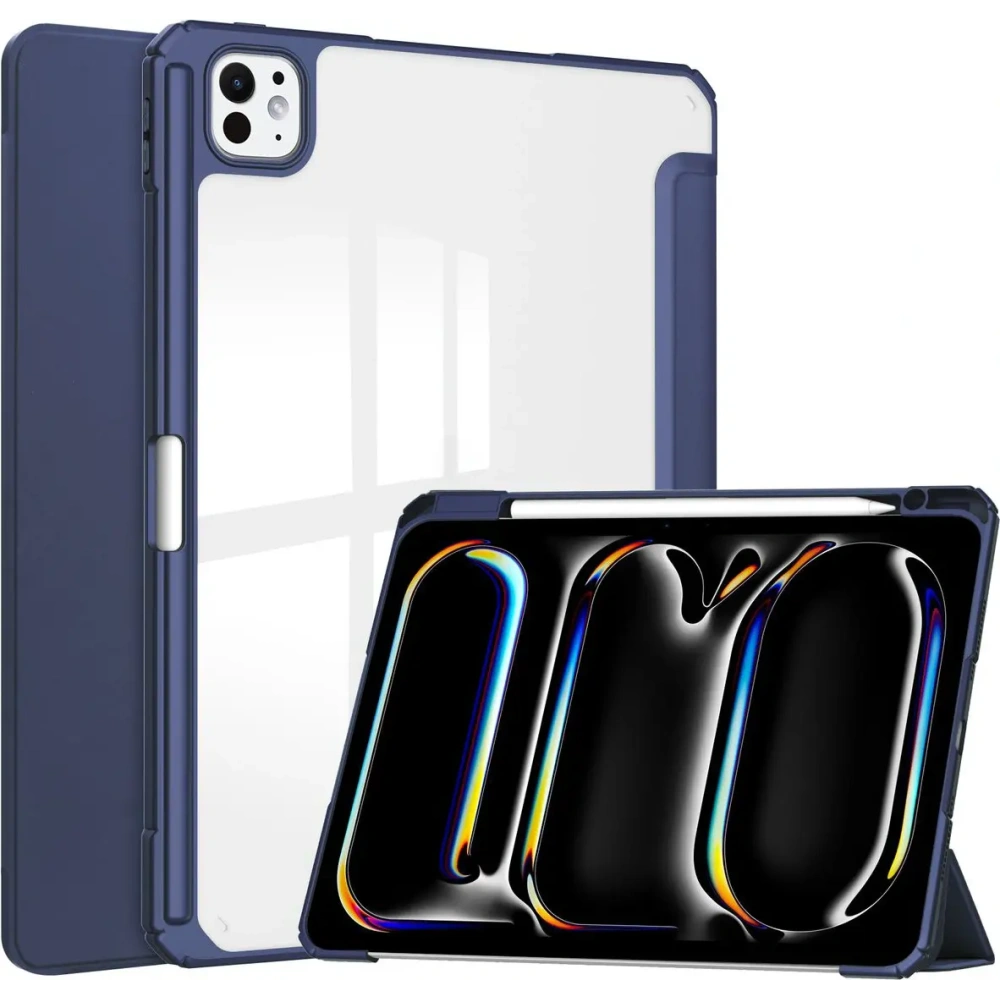 Hurtownia GSM - Etui Bizon Case Tab Clear Matt do iPad Pro 13" 7 gen. 2024 granatowe - BIZ5768 - {ean13} - Hurt