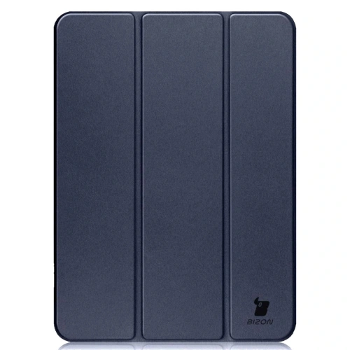 Etui Bizon Case Tab Clear Matt do iPad Pro 13" 7 gen. 2024 granatowe