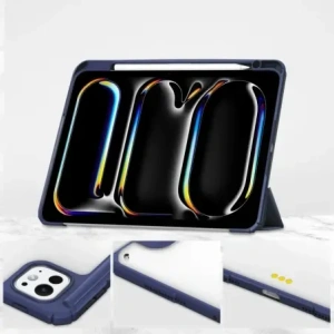 Hurtownia GSM - Bizon Case Tab Clear Matt Apple iPad Pro 13" 7 gen. 2024 albastru marin - BIZ5768 - {ean13} - Hurt
