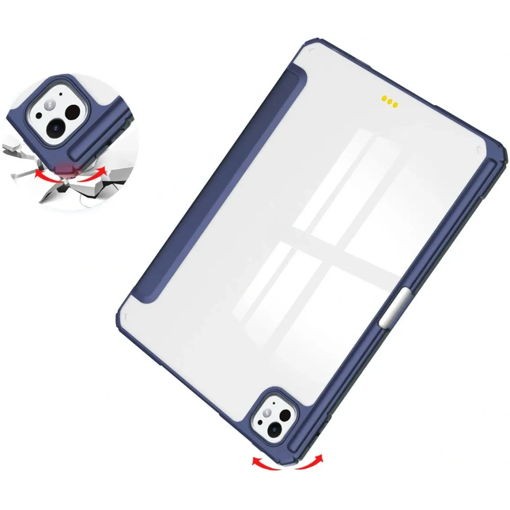 Hurtownia GSM - Etui Bizon Case Tab Clear Matt pro iPad Pro 13" 7. generace 2024 modré - BIZ5768 - {ean13} - Hurt