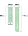 Hurtownia GSM - Bizon Strap Watch Silicone Pro Huawei Watch Fit 3 verde deschis - BIZ5769 - {ean13} - Hurt
