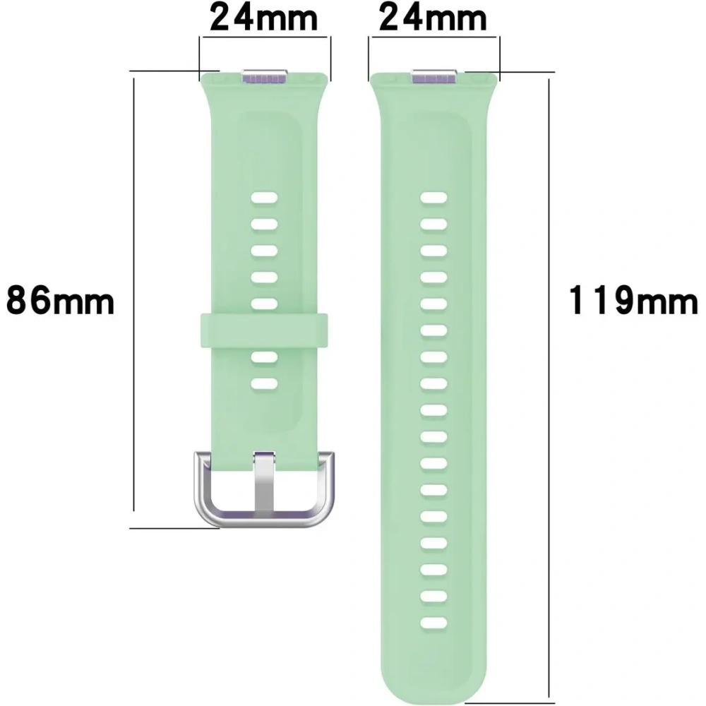 Hurtownia GSM - Bizon Strap Watch Silicone Pro Huawei Watch Fit 3 verde deschis - BIZ5769 - {ean13} - Hurt