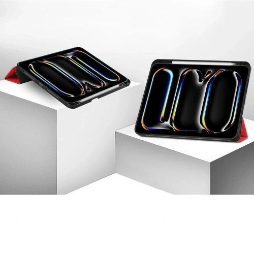 Etui Bizon Case Tab Lizard do iPad Pro 11" 5 gen. 2024 czerwone