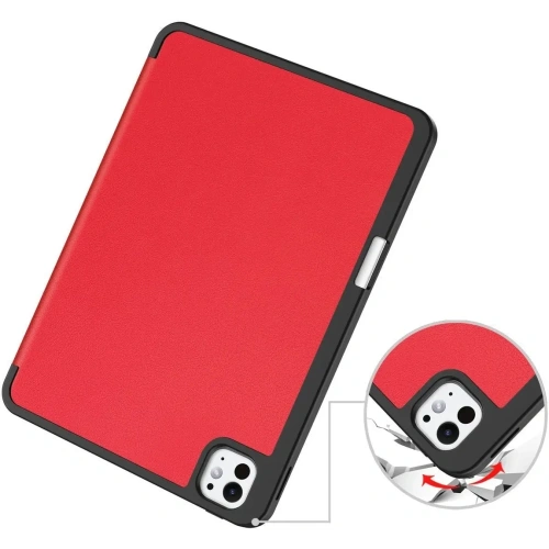 Etui Bizon Case Tab Lizard do iPad Pro 11" 5 gen. 2024 czerwone