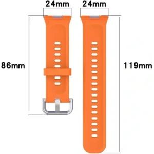 Hurtownia GSM - Bizon Strap Óra Szilikon Pro Huawei Watch Fit 3 narancssárga - BIZ5771 - {ean13} - Hurt