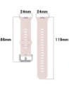Wholesale Bizon Strap Watch Silicone Pro Huawei Watch Fit 3 light rose - BIZ5312 - {ean13} - Hurt
