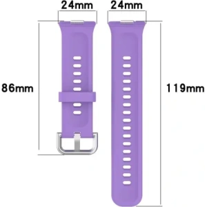 Wholesale Bizon Strap Watch Silicone Pro Huawei Watch Fit 3 purple - BIZ5314 - {ean13} - Hurt
