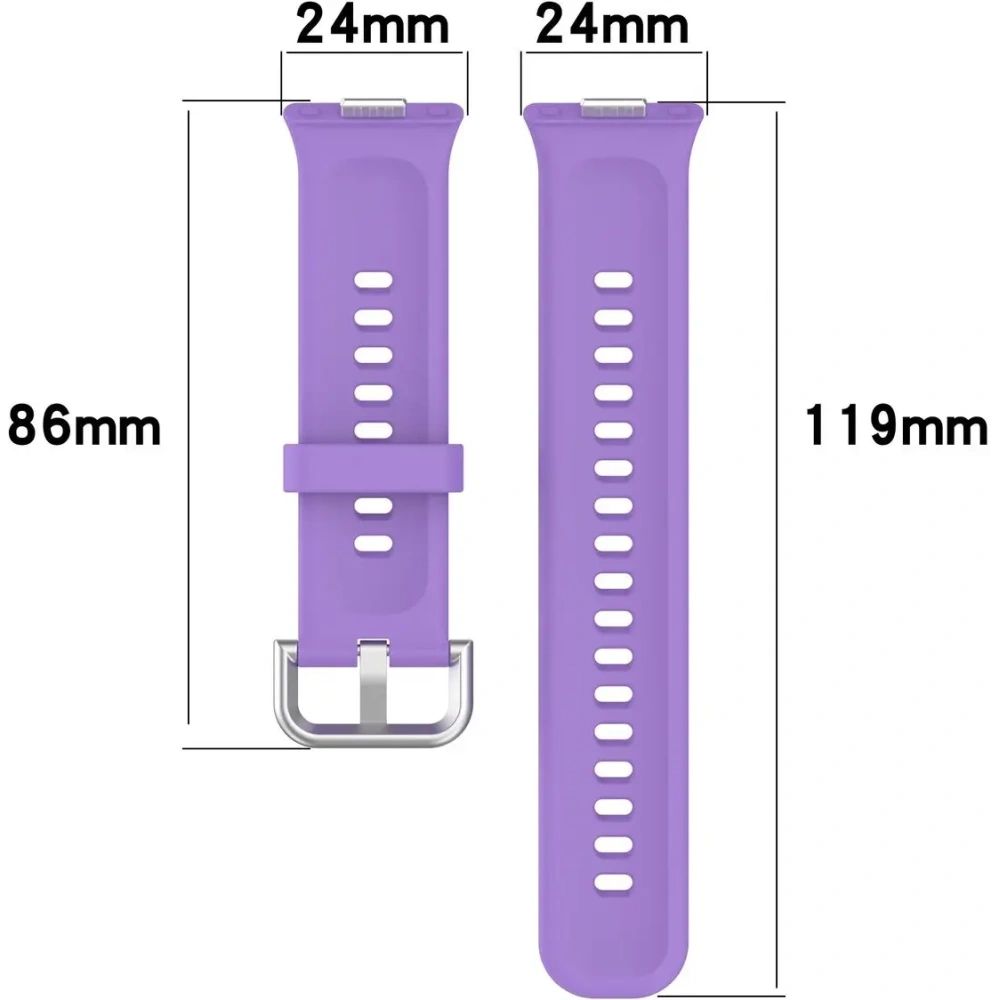 Hurtownia GSM - Pasek Bizon Strap Watch Silicone Pro do Huawei Watch Fit 3 fioletowy - BIZ5314 - {ean13} - Hurt