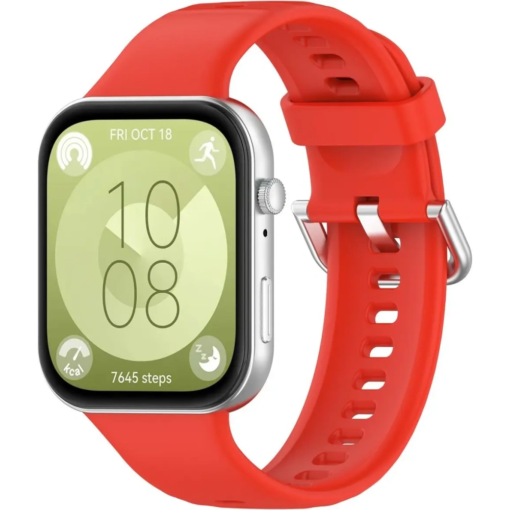 Wholesale Bizon Strap Watch Silicone Pro Huawei Watch Fit 3 red - BIZ5775 - {ean13} - Hurt