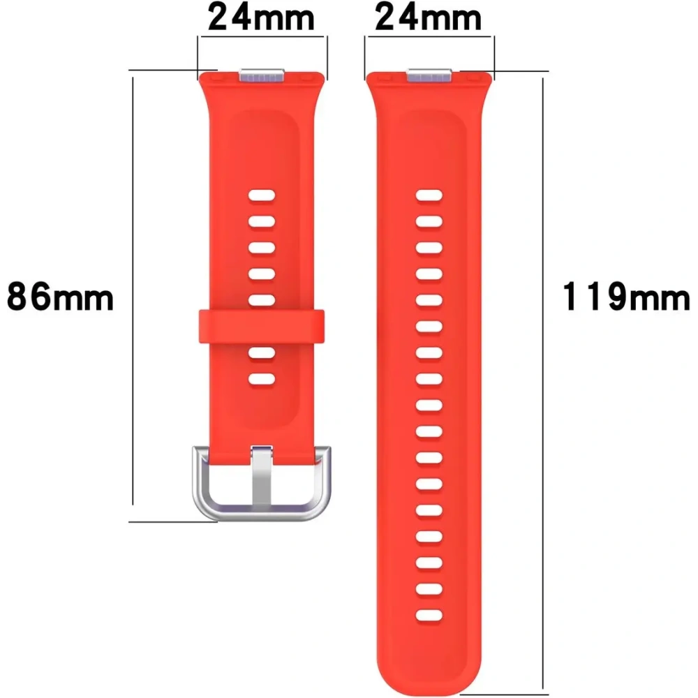 Hurtownia GSM - Bizon Strap Óra Szilikon Pro Huawei Watch Fit 3 piros - BIZ5775 - {ean13} - Hurt