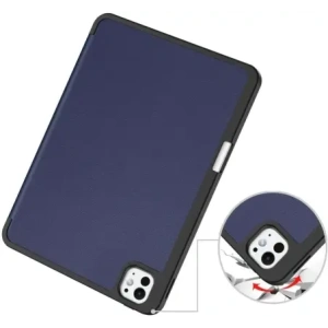 Hurtownia GSM - Bizon Case Tab Lizard Apple iPad Pro 11" 5 gen. 2024 albastru închis - BIZ5322 - {ean13} - Hurt