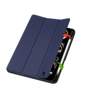 Hurtownia GSM - Bizon Case Tab Lizard Apple iPad Pro 11" 5 gen. 2024 albastru închis - BIZ5322 - {ean13} - Hurt
