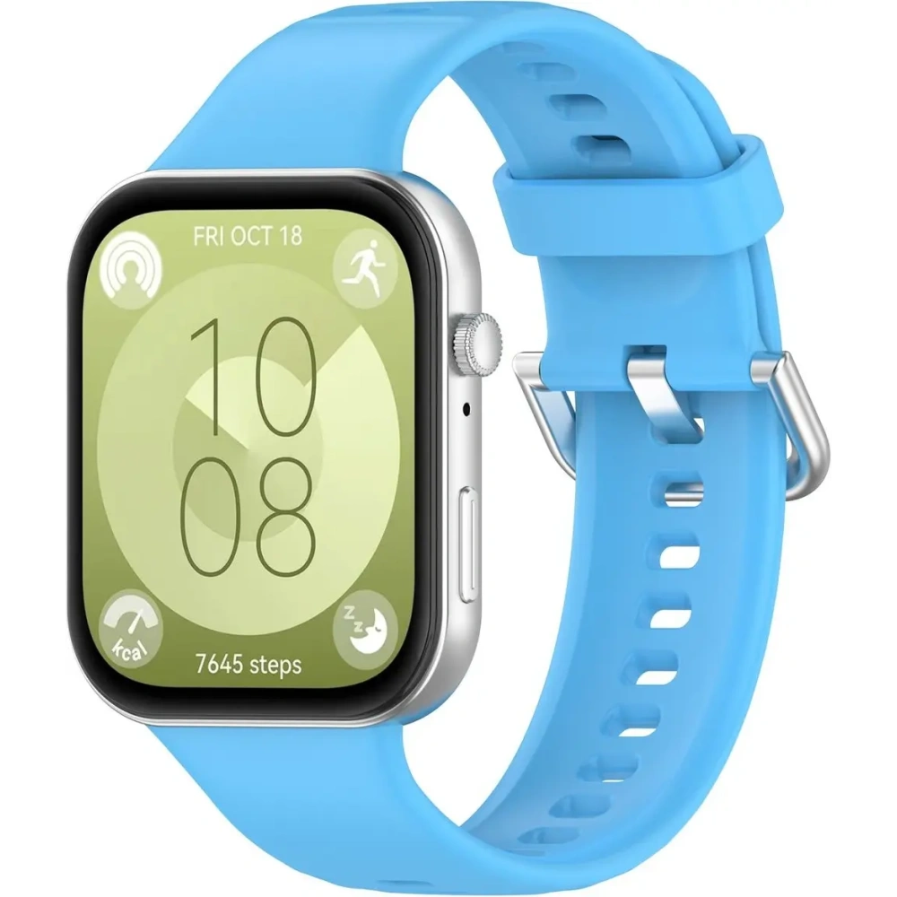 Wholesale Bizon Strap Watch Silicone Pro Huawei Watch Fit 3 blue - BIZ5777 - {ean13} - Hurt