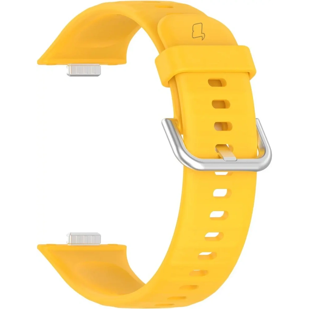 Hurtownia GSM - Bizon Strap Óra Szilikon Pro Huawei Watch Fit 3 sárga - BIZ5779 - {ean13} - Hurt