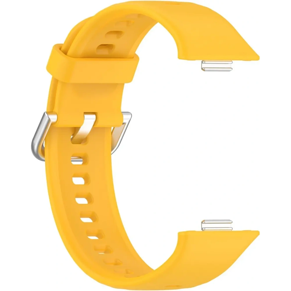 Hurtownia GSM - Bizon Strap Óra Szilikon Pro Huawei Watch Fit 3 sárga - BIZ5779 - {ean13} - Hurt