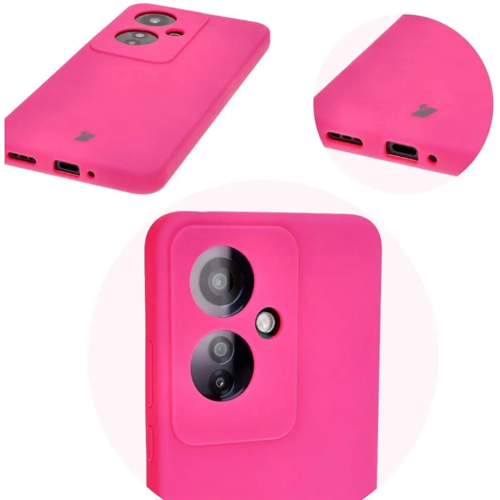 Hurtownia GSM - Bizon Soft Case Oppo Reno11 F 5G neon rózsaszín - BIZ5781 - {ean13} - Hurt