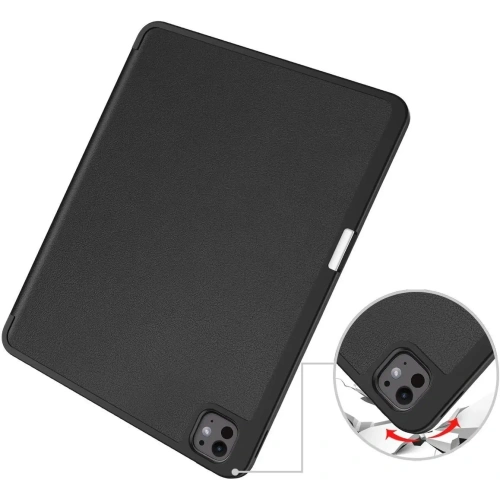 Etui Bizon Case Tab Lizard do iPad Pro 13" 7 gen. 2024 czarne